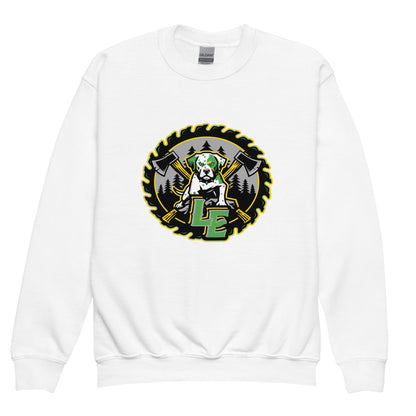 Classic | Youth Sweatshirt | Lake Erie Power Pines | Saw Logo