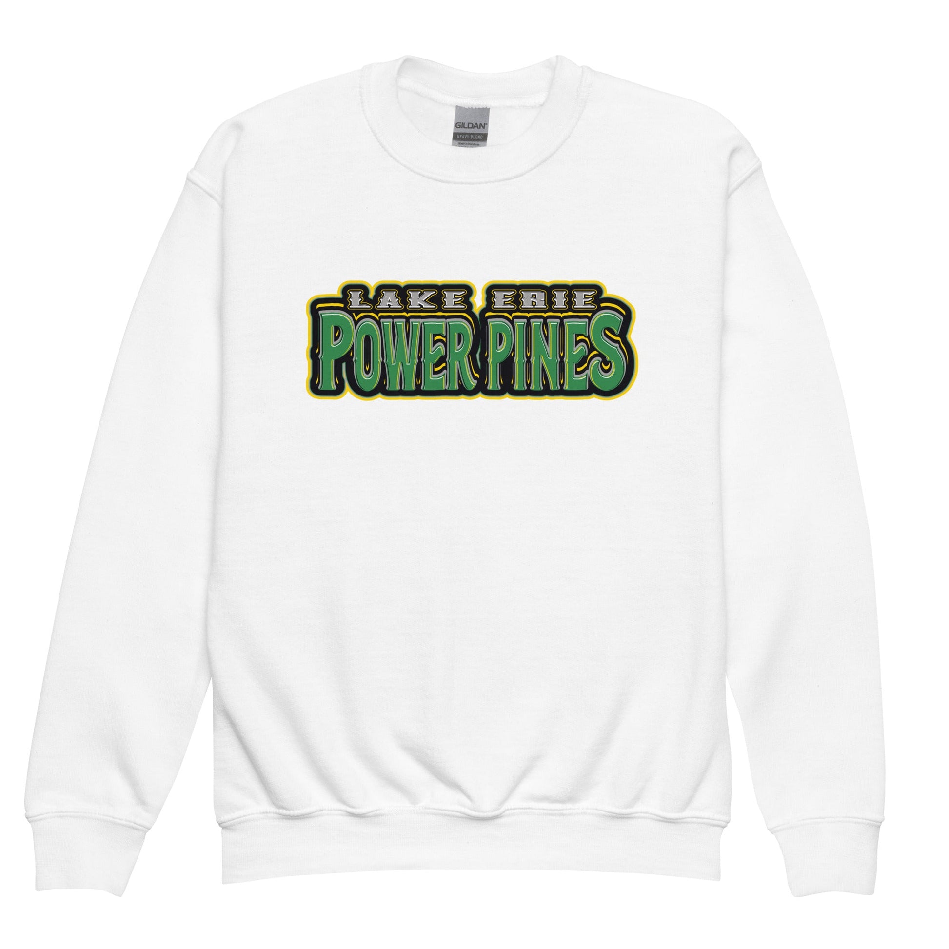 Classic | Youth Sweatshirt | Lake Erie Power Pines | Script Logo