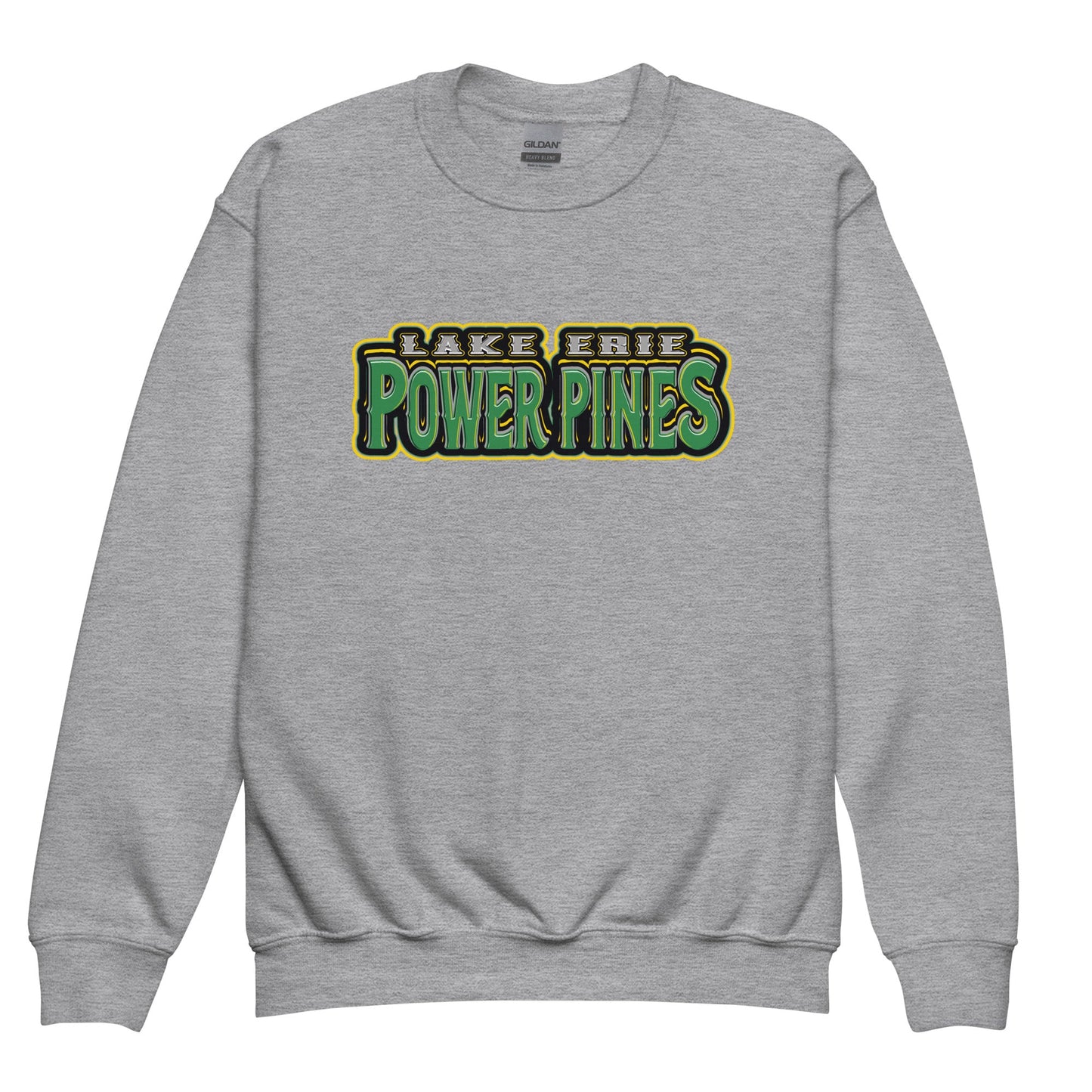 Classic | Youth Sweatshirt | Lake Erie Power Pines | Script Logo