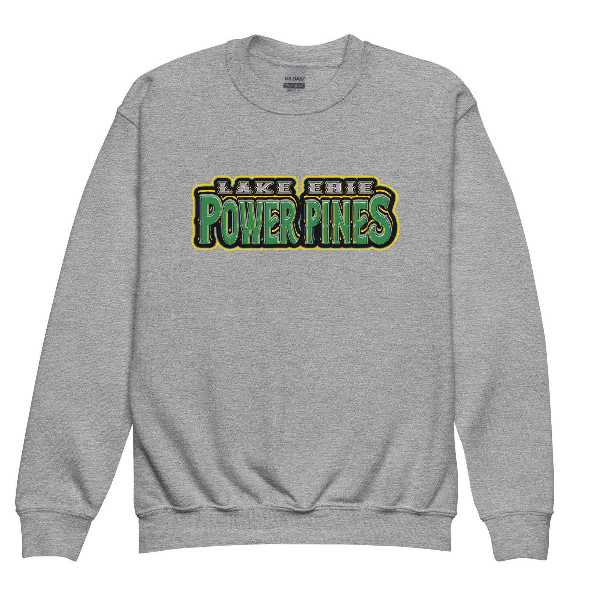 Classic | Youth Sweatshirt | Lake Erie Power Pines | Script Logo