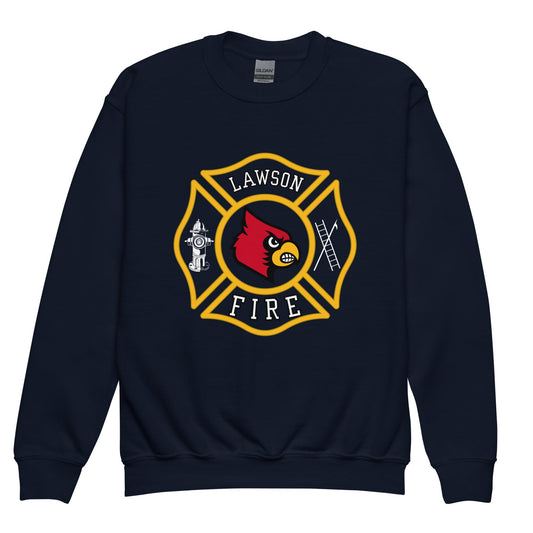 Classic | Youth Sweatshirt | Lawson Fire Department | Crest Logo