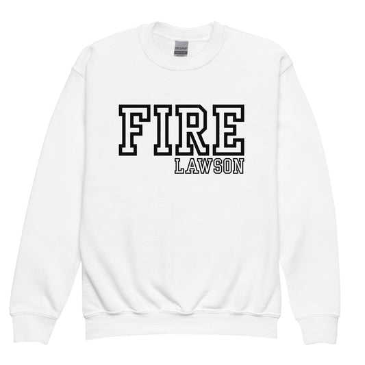 Classic | Youth Sweatshirt | Lawson Fire Department | Script Logo