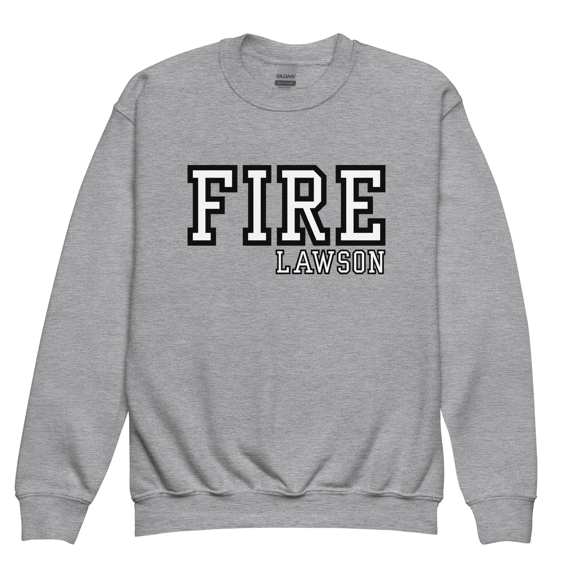 Classic | Youth Sweatshirt | Lawson Fire Department | Script Logo