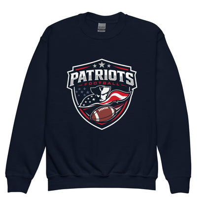 Classic | Youth Sweatshirt | LFMS Athletics | Patriots Football Logo