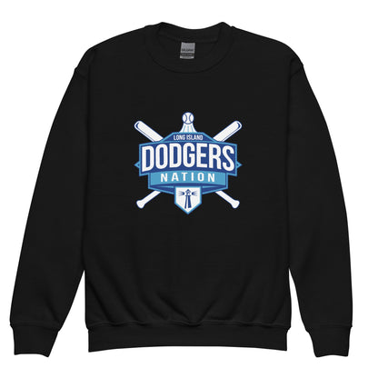 Classic | Youth Sweatshirt | LI Dodgers Nation | Varsity Crest Logo