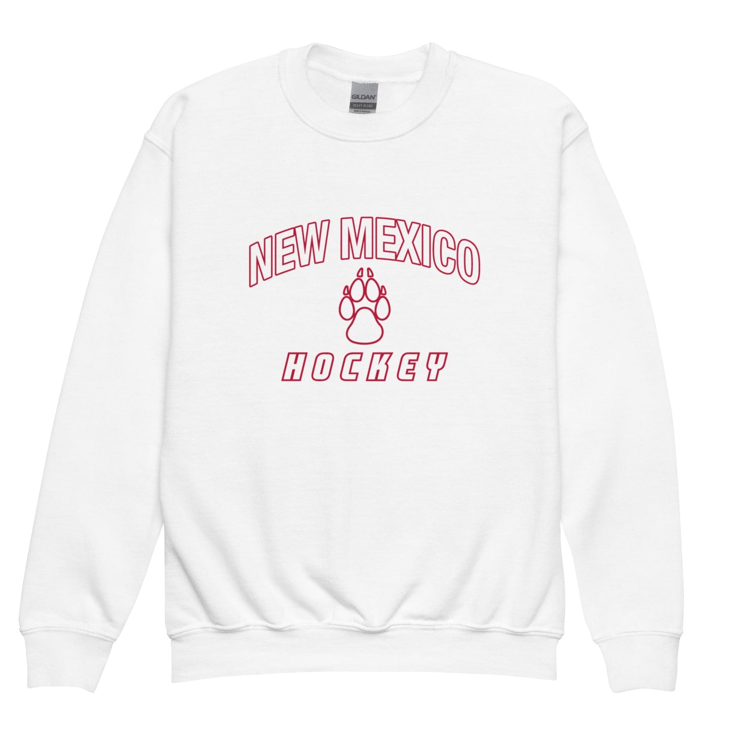 Classic | Youth Sweatshirt | Lobo Women’s Ice Hockey | Script Logo
