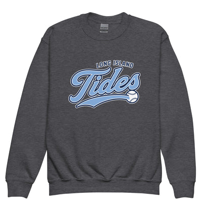 Classic | Youth Sweatshirt | Long Island Tides Baseball | Athletics Logo