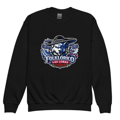 Classic | Youth Sweatshirt | Los Lobitos | Las Lobas Logo