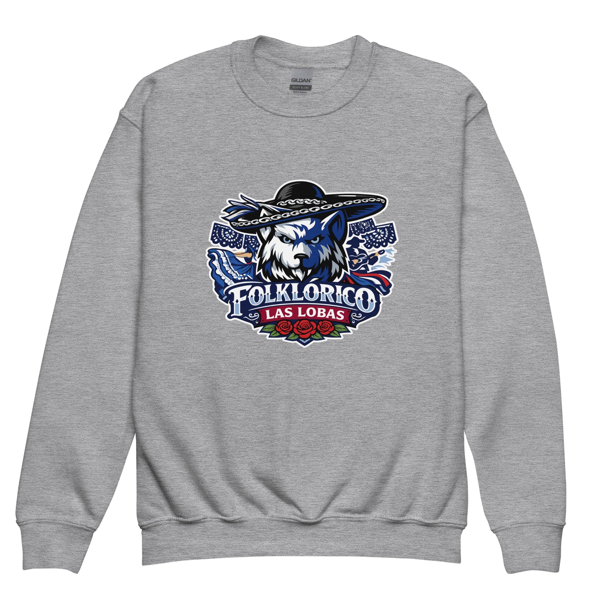 Classic | Youth Sweatshirt | Los Lobitos | Las Lobas Logo