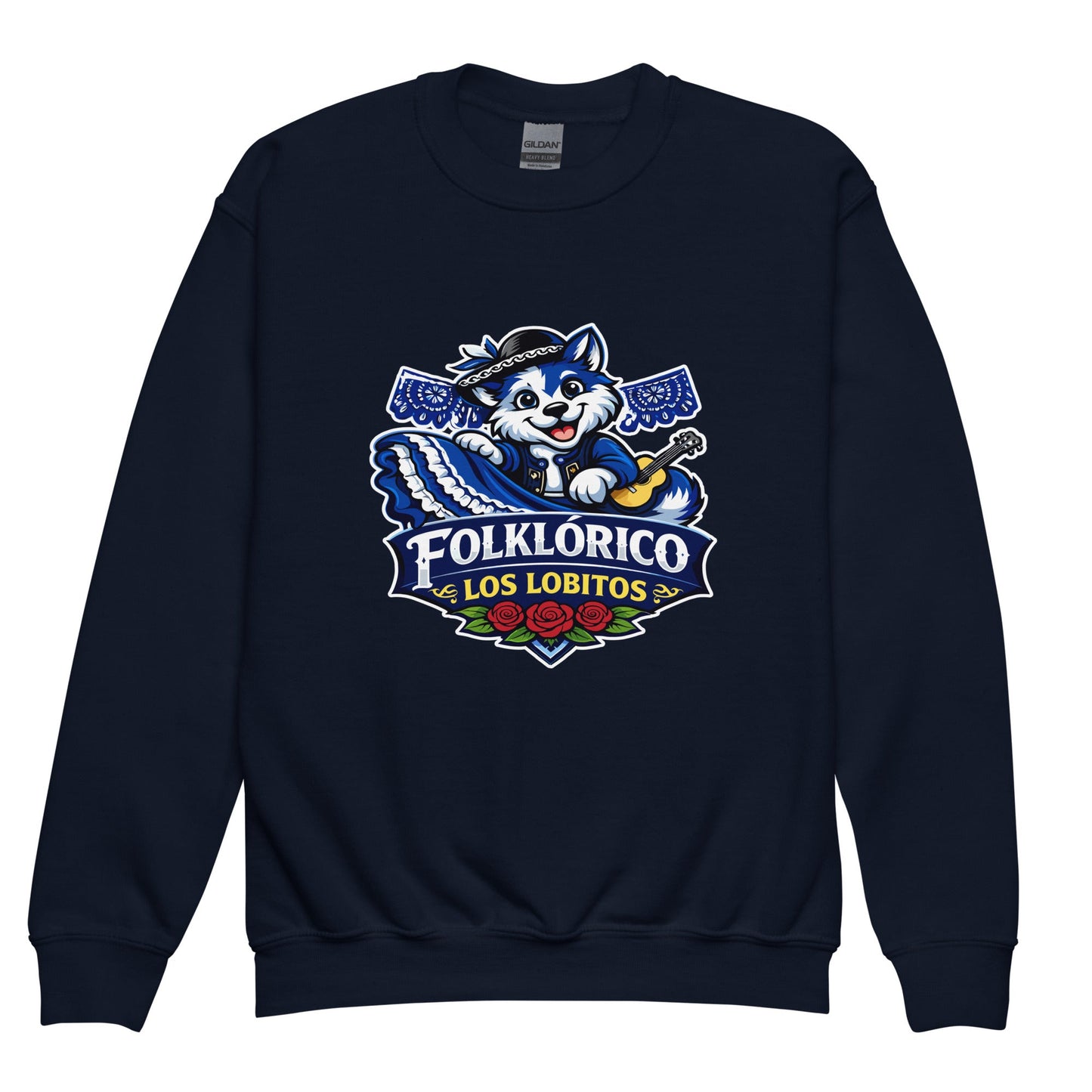 Classic | Youth Sweatshirt | Los Lobitos | Los Lobitos Logo