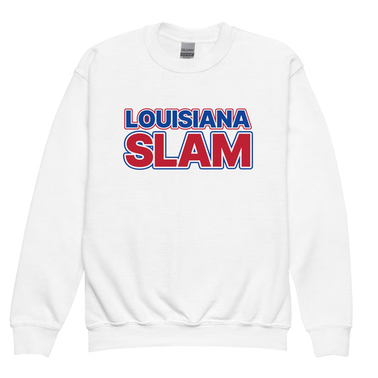 Classic | Youth Sweatshirt | Louisiana Slam Baseball | Lettermark Alt Logo