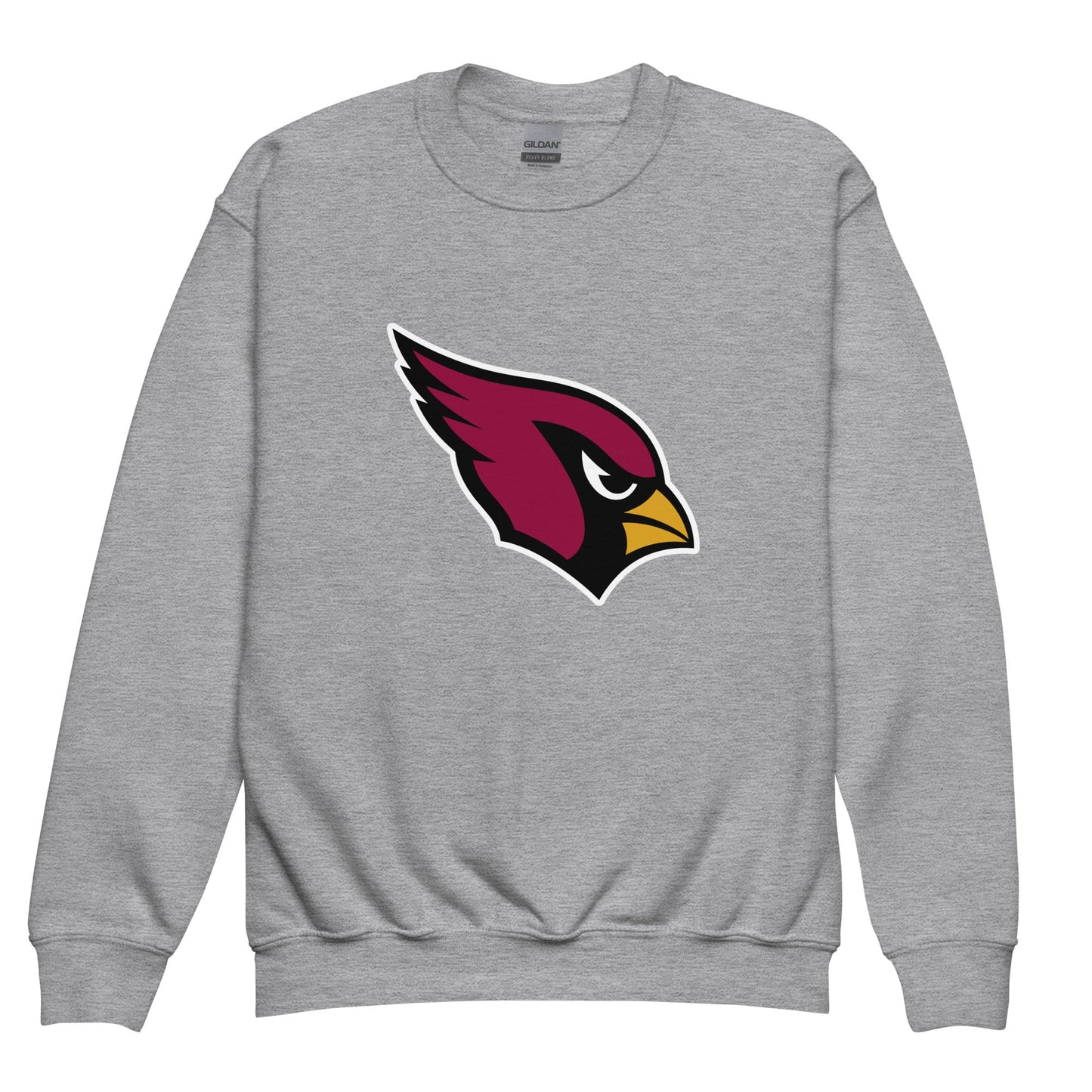 Classic | Youth Sweatshirt | Lowell W Lacrosse | Redwing Mascot Logo