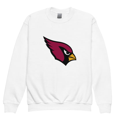 Classic | Youth Sweatshirt | Lowell W Lacrosse | Redwing Mascot Logo