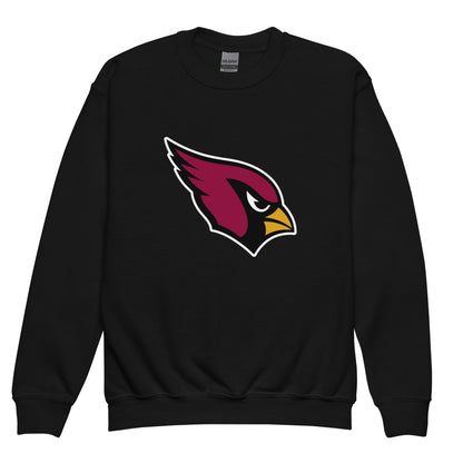 Classic | Youth Sweatshirt | Lowell W Lacrosse | Redwing Mascot Logo