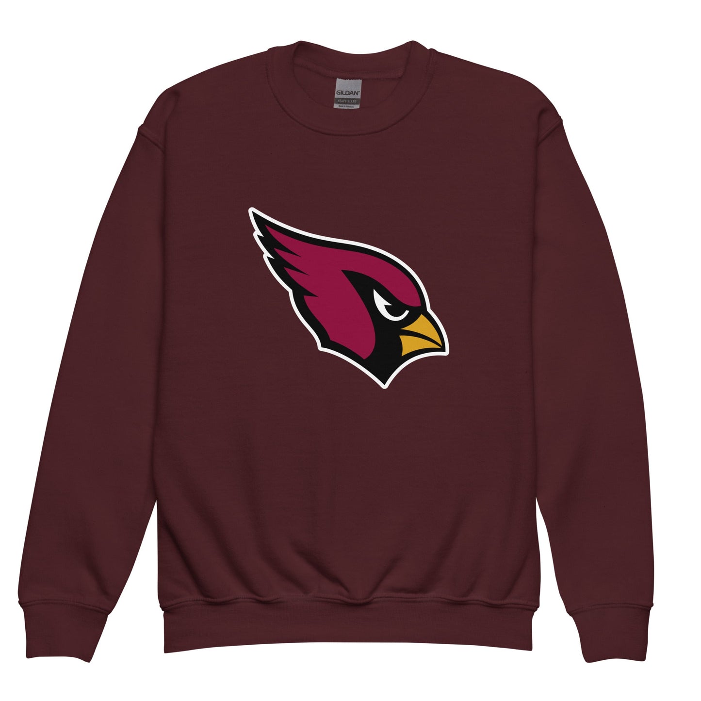 Classic | Youth Sweatshirt | Lowell W Lacrosse | Redwing Mascot Logo