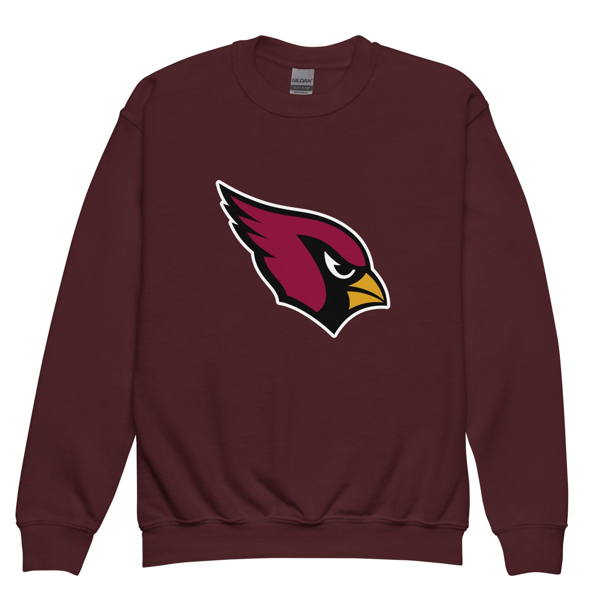 Classic | Youth Sweatshirt | Lowell W Lacrosse | Redwing Mascot Logo