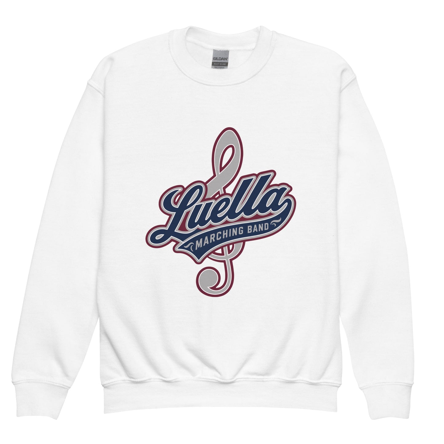 Classic | Youth Sweatshirt | Luella High School Marching Band | Crest Logo