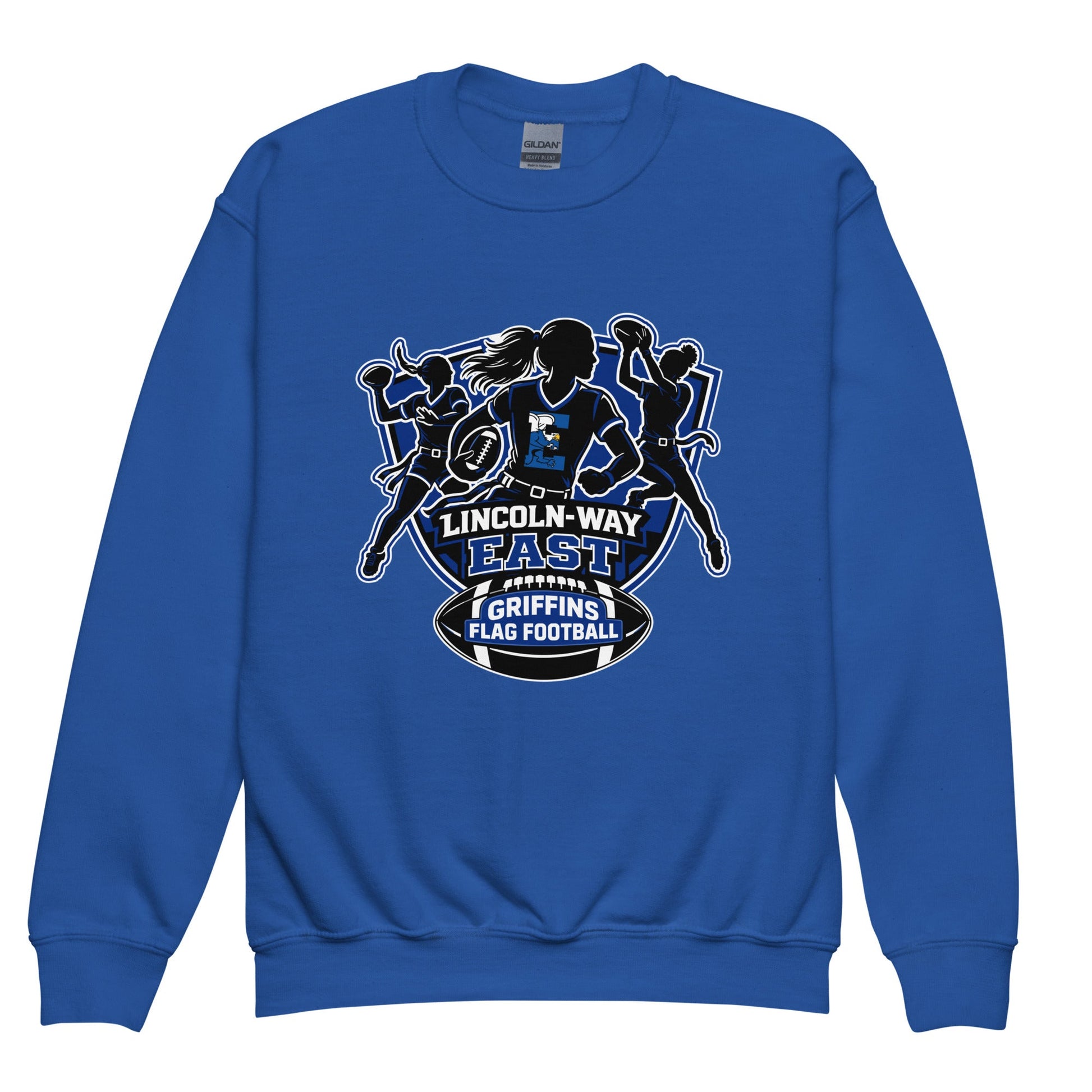 Classic | Youth Sweatshirt | LWE Flag Football | Athletics Logo