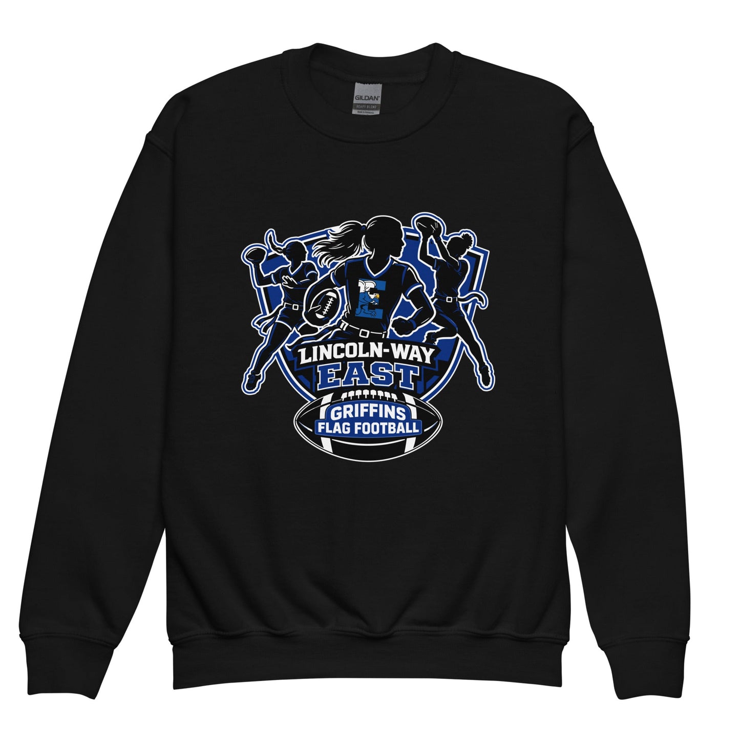 Classic | Youth Sweatshirt | LWE Flag Football | Athletics Logo