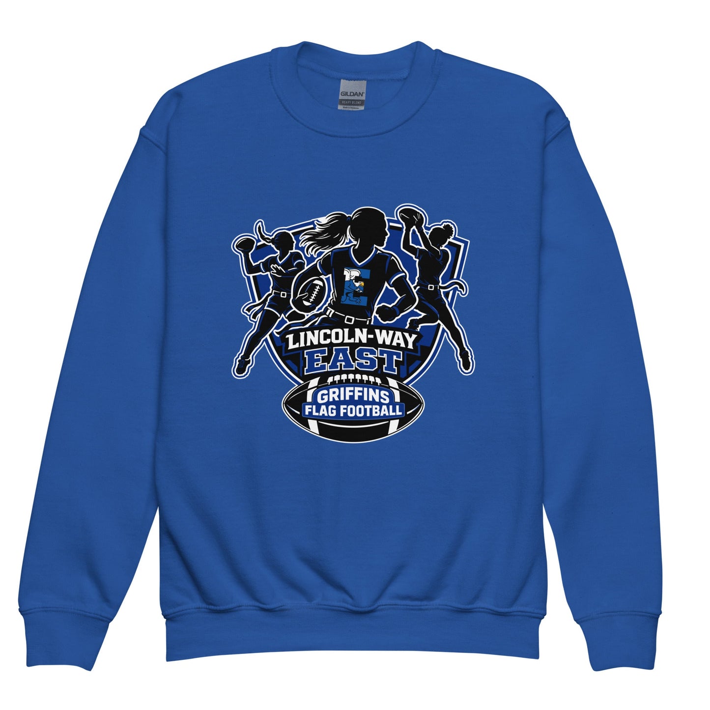 Classic | Youth Sweatshirt | LWE Flag Football | Athletics Logo