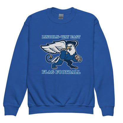 Classic | Youth Sweatshirt | LWE Flag Football | Crest Logo