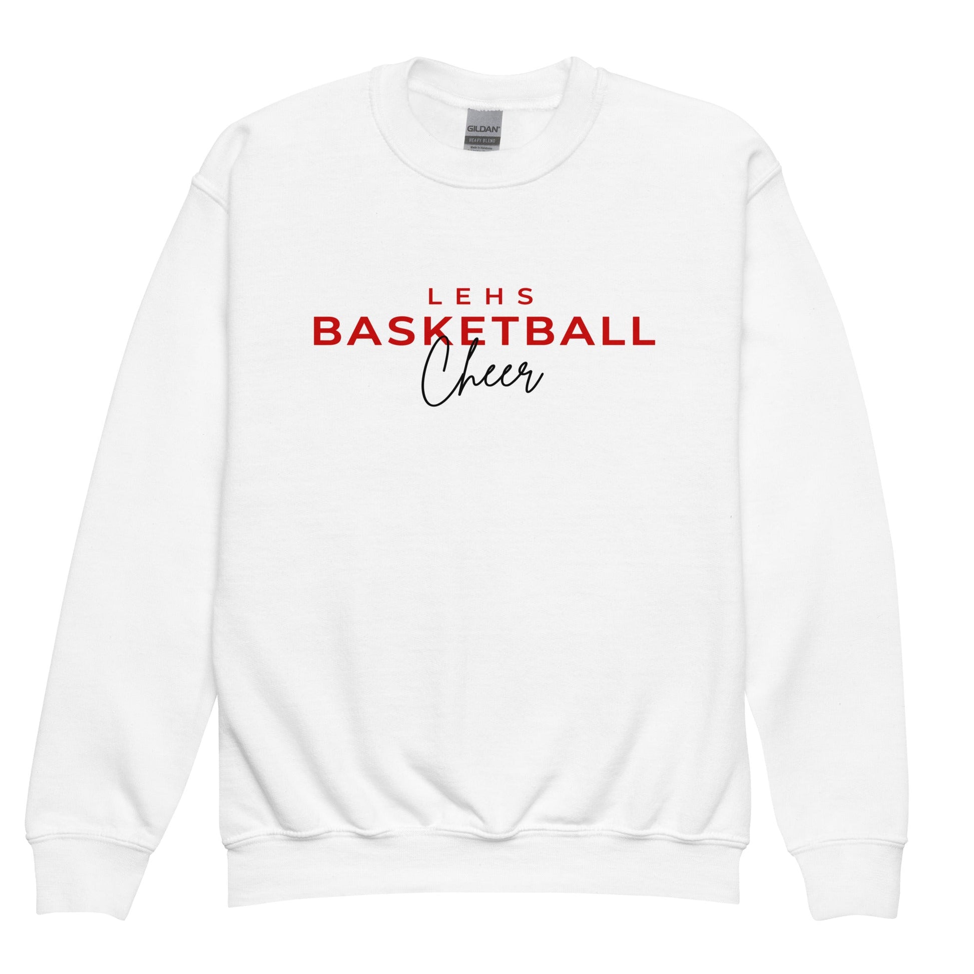 Classic | Youth Sweatshirt | Lynn English Cheerleading | Bulldogs Basketball Logo