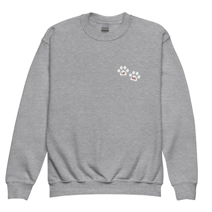 Classic | Youth Sweatshirt | Lynn English Cheerleading | Paws Logo