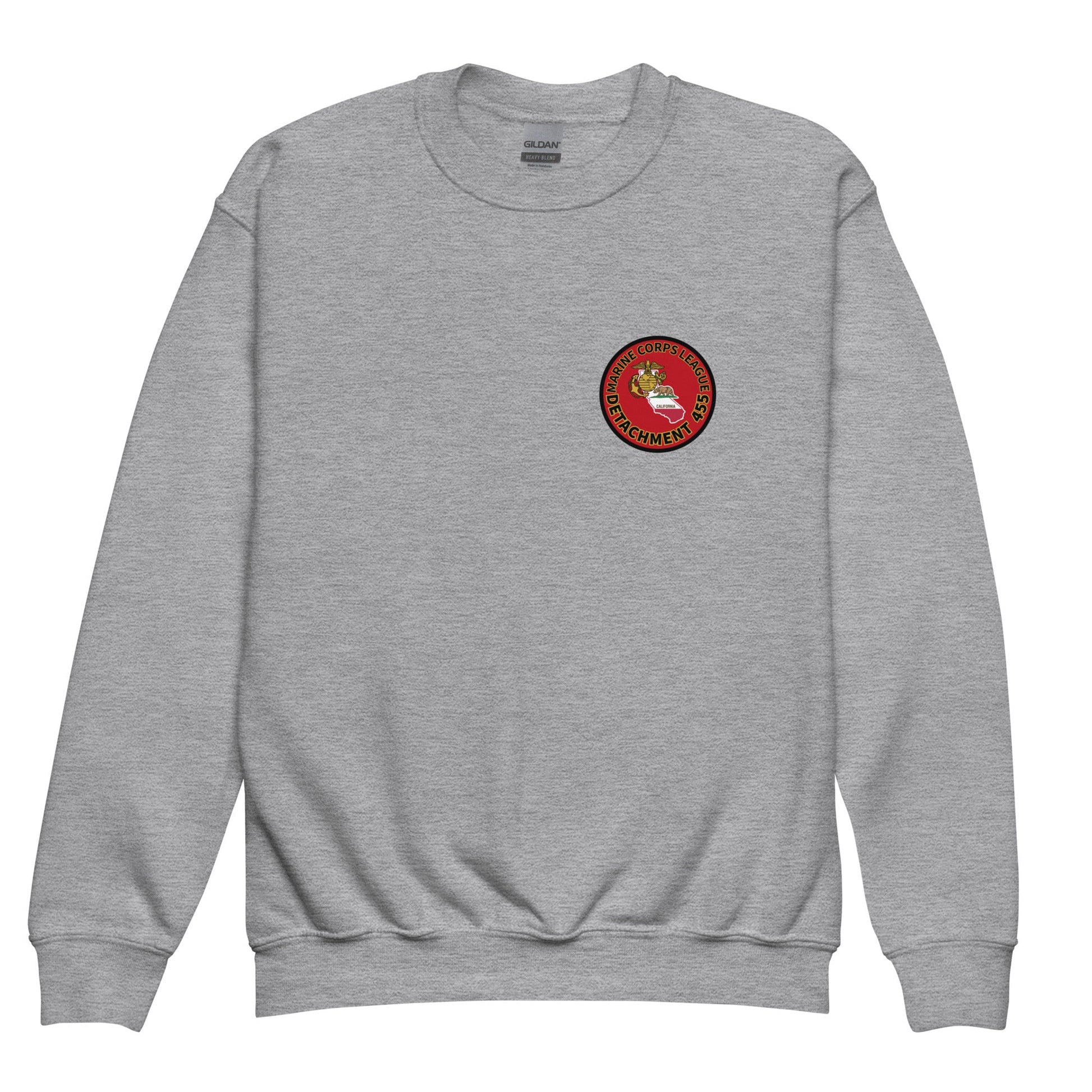 Classic | Youth Sweatshirt | Marine Corps League kings County Det 455 | Badge Logo