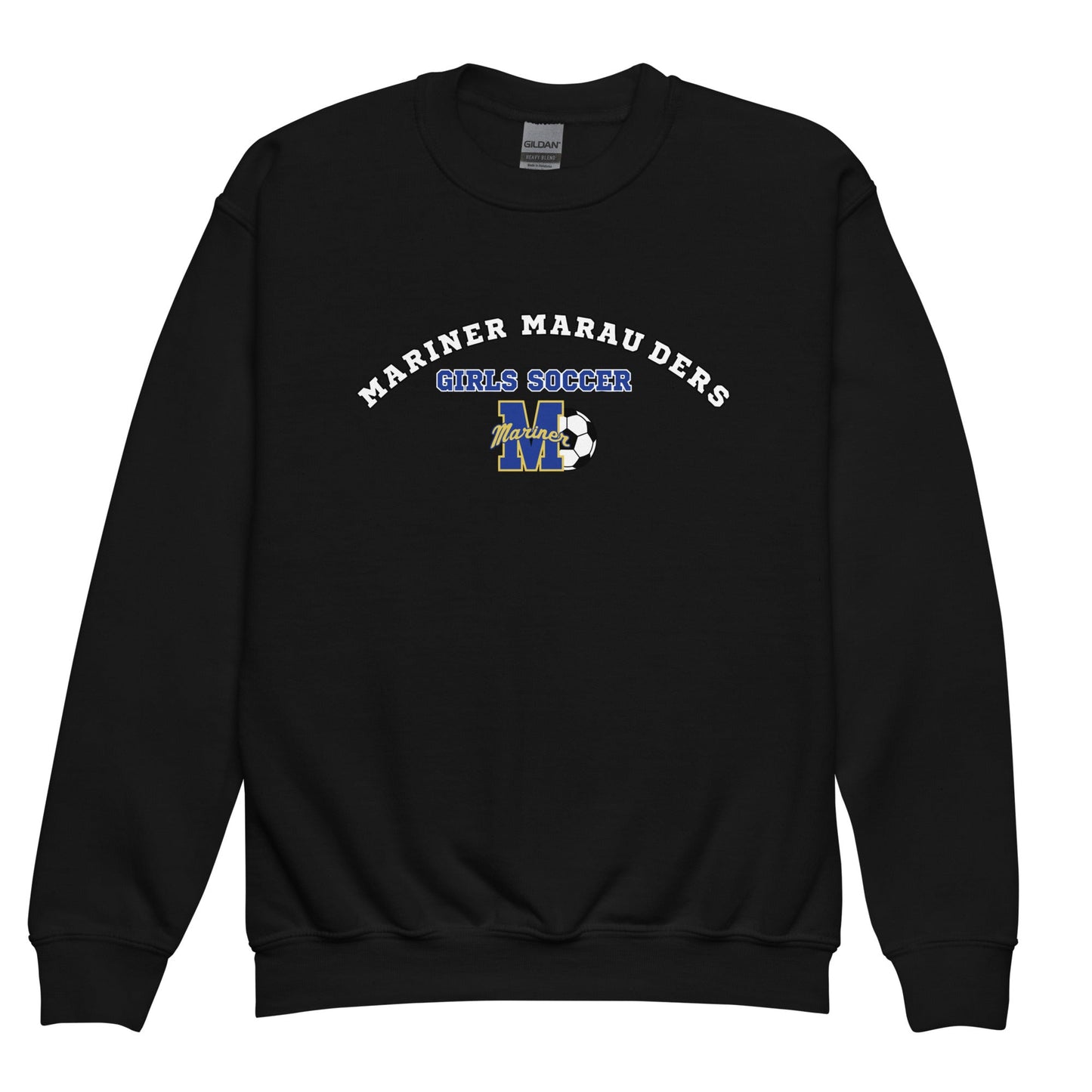 Classic | Youth Sweatshirt | Mariner girls soccer | Crest Logo