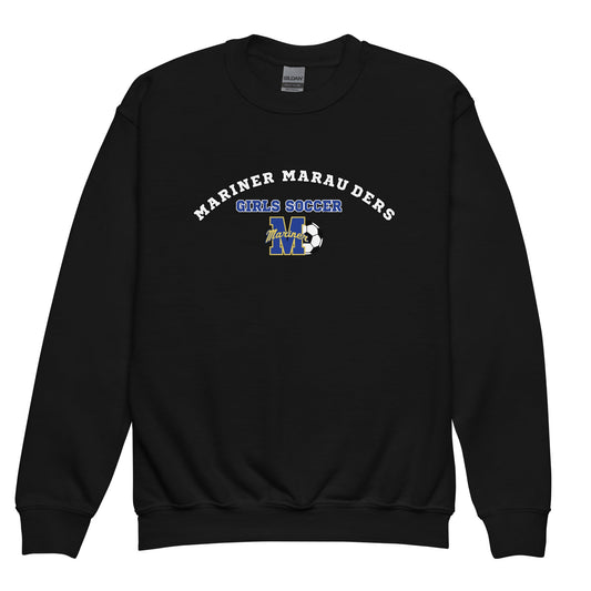 Classic | Youth Sweatshirt | Mariner girls soccer | Crest Logo