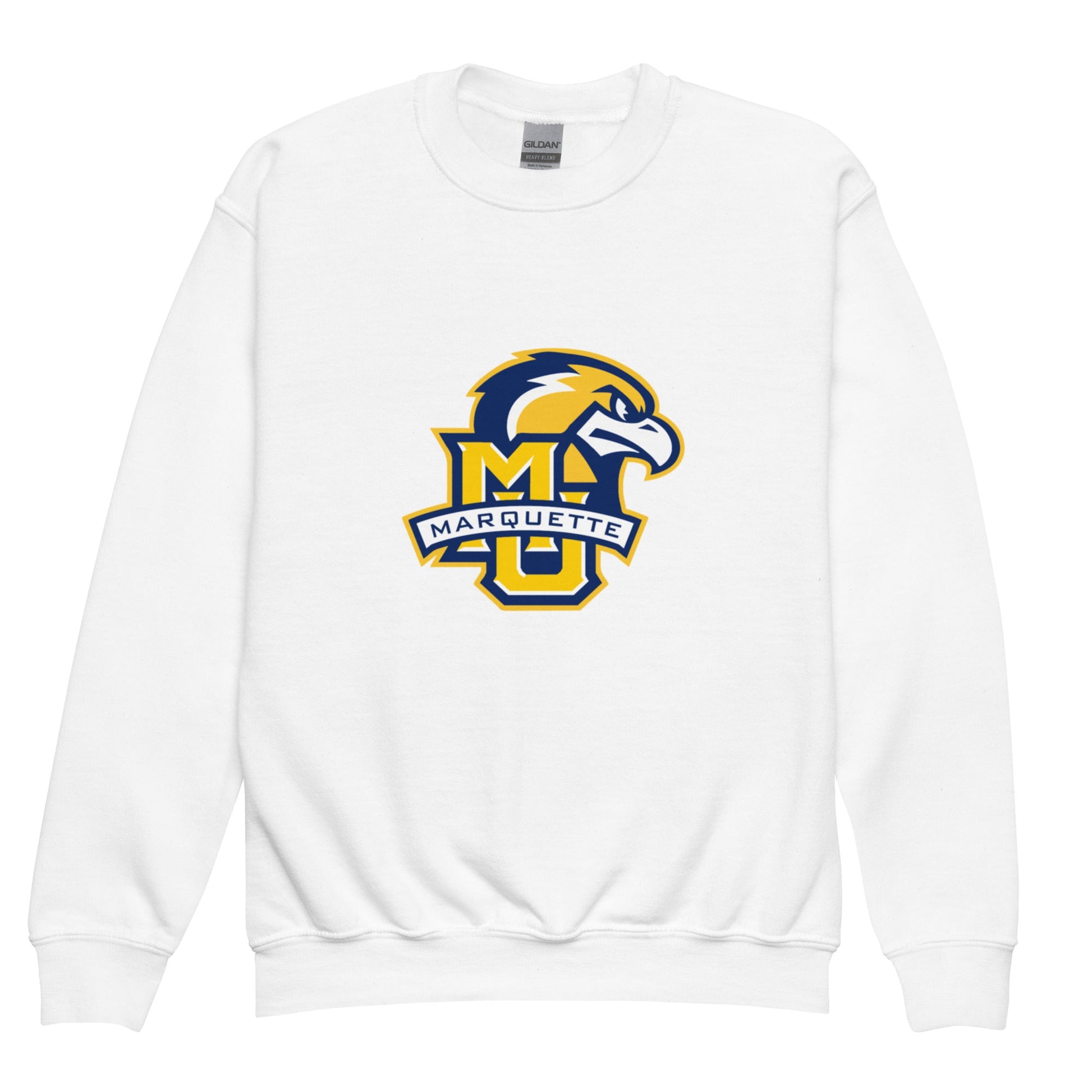 Classic | Youth Sweatshirt | Marquette University Women's Hockey | Eagle Crest Logo
