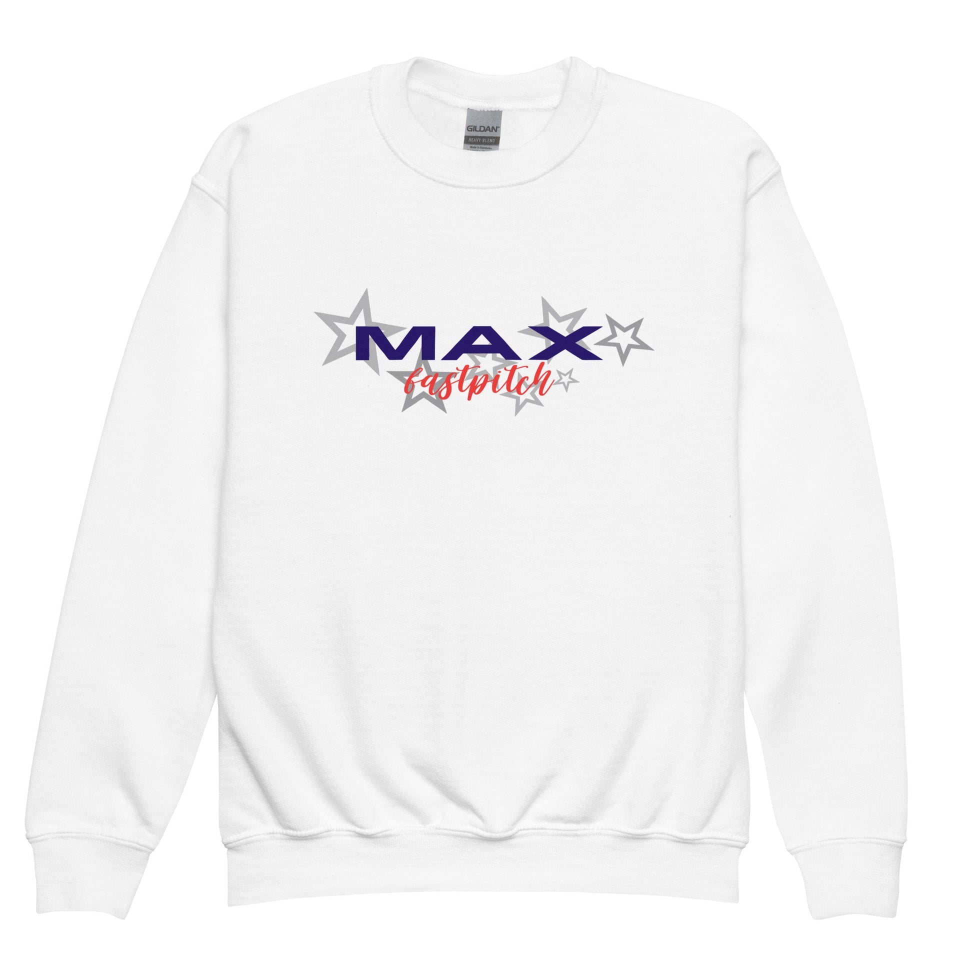 Classic | Youth Sweatshirt | MAX Fastpitch | Stars Logo