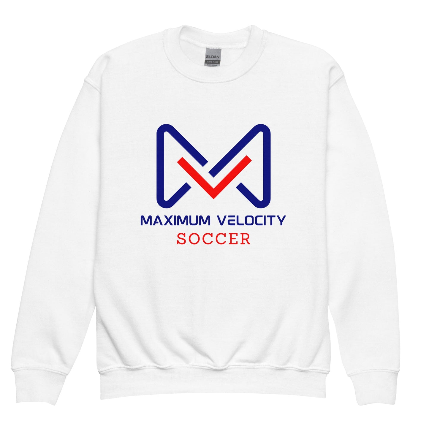 Classic | Youth Sweatshirt | Maximum Velocity Youth Sports | Crest Logo