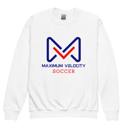 Classic | Youth Sweatshirt | Maximum Velocity Youth Sports | Crest Logo