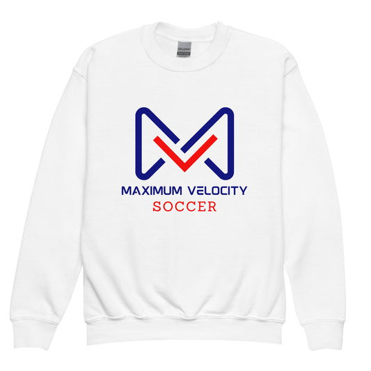 Classic | Youth Sweatshirt | Maximum Velocity Youth Sports | Crest Logo