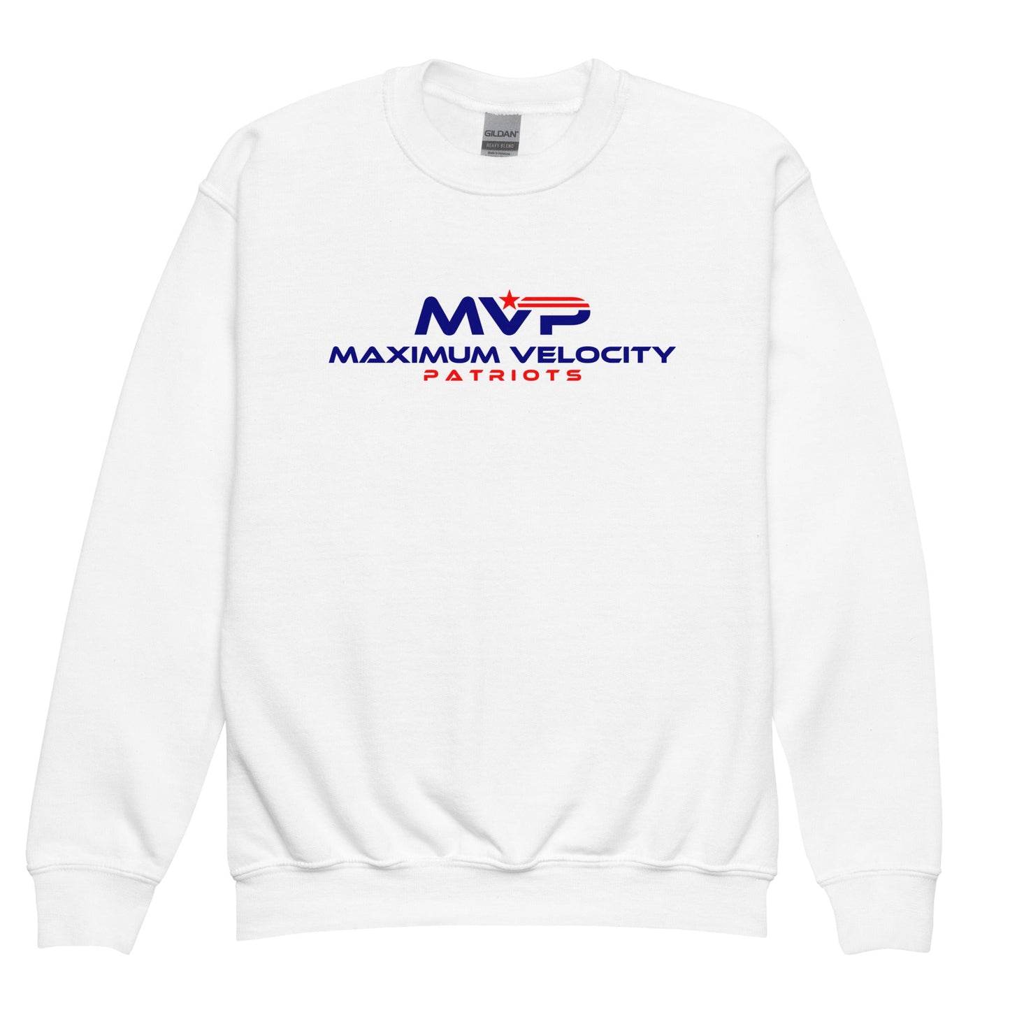 Classic | Youth Sweatshirt | Maximum Velocity Youth Sports | Vanguard Logo