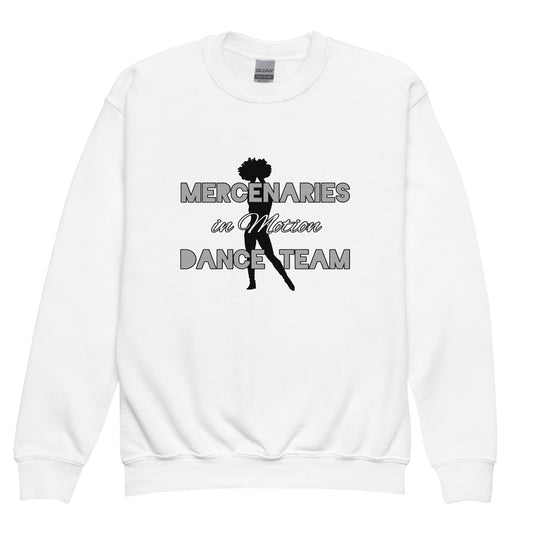 Classic | Youth Sweatshirt | Mercenaries in Motion Dance Team | Silhouette Logo