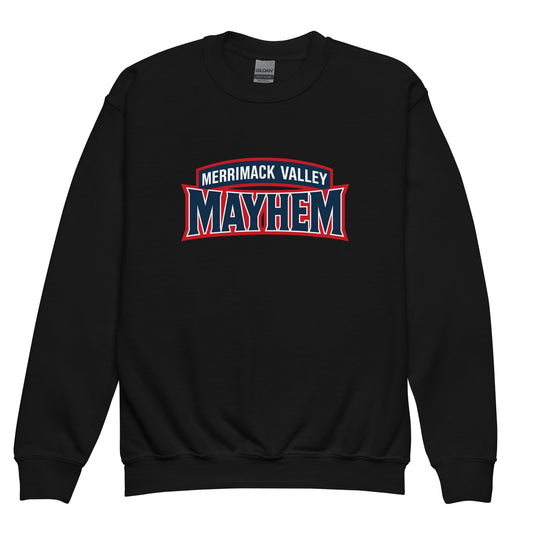 Classic | Youth Sweatshirt | Merrimack Valley Mayhem | Script Logo