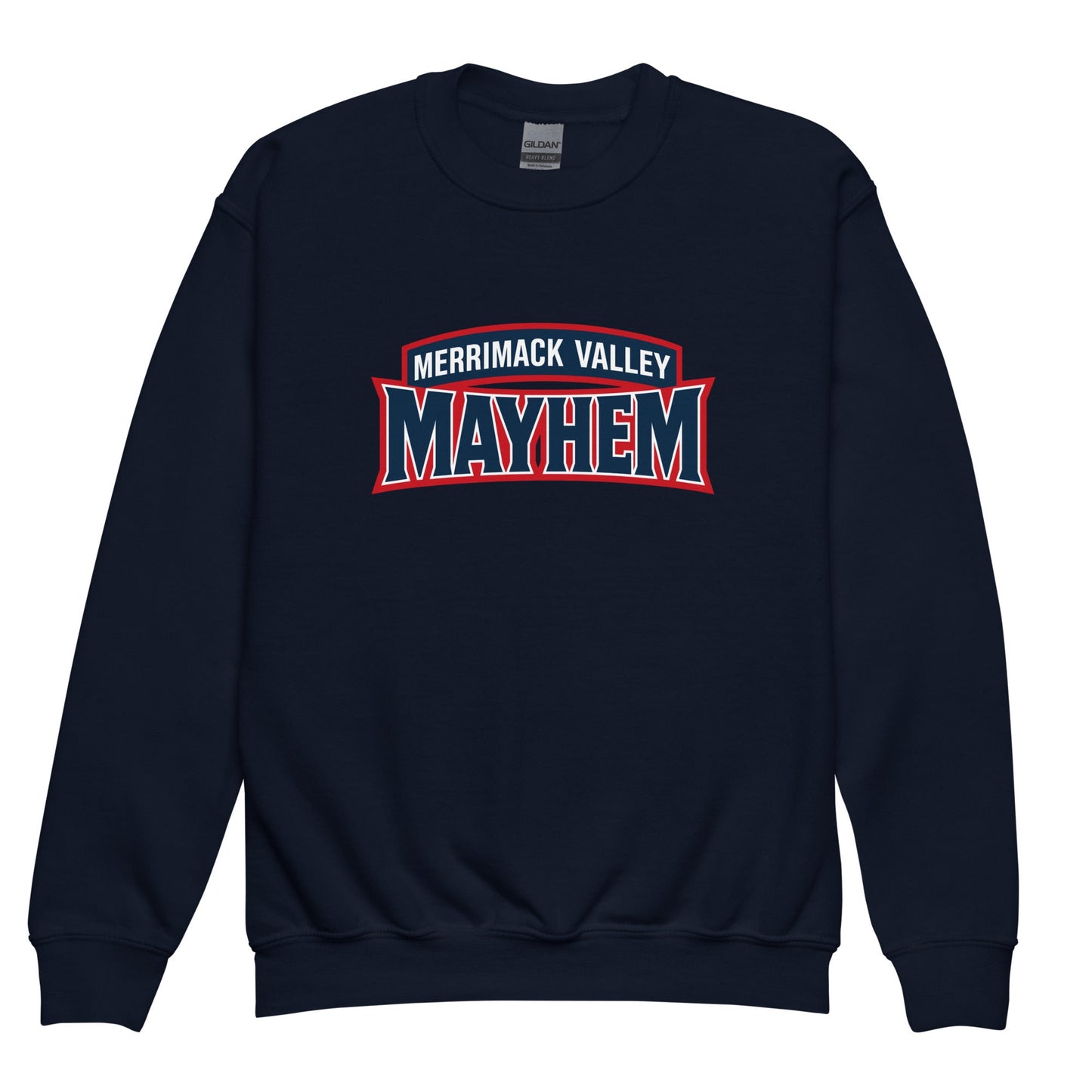 Classic | Youth Sweatshirt | Merrimack Valley Mayhem | Script Logo