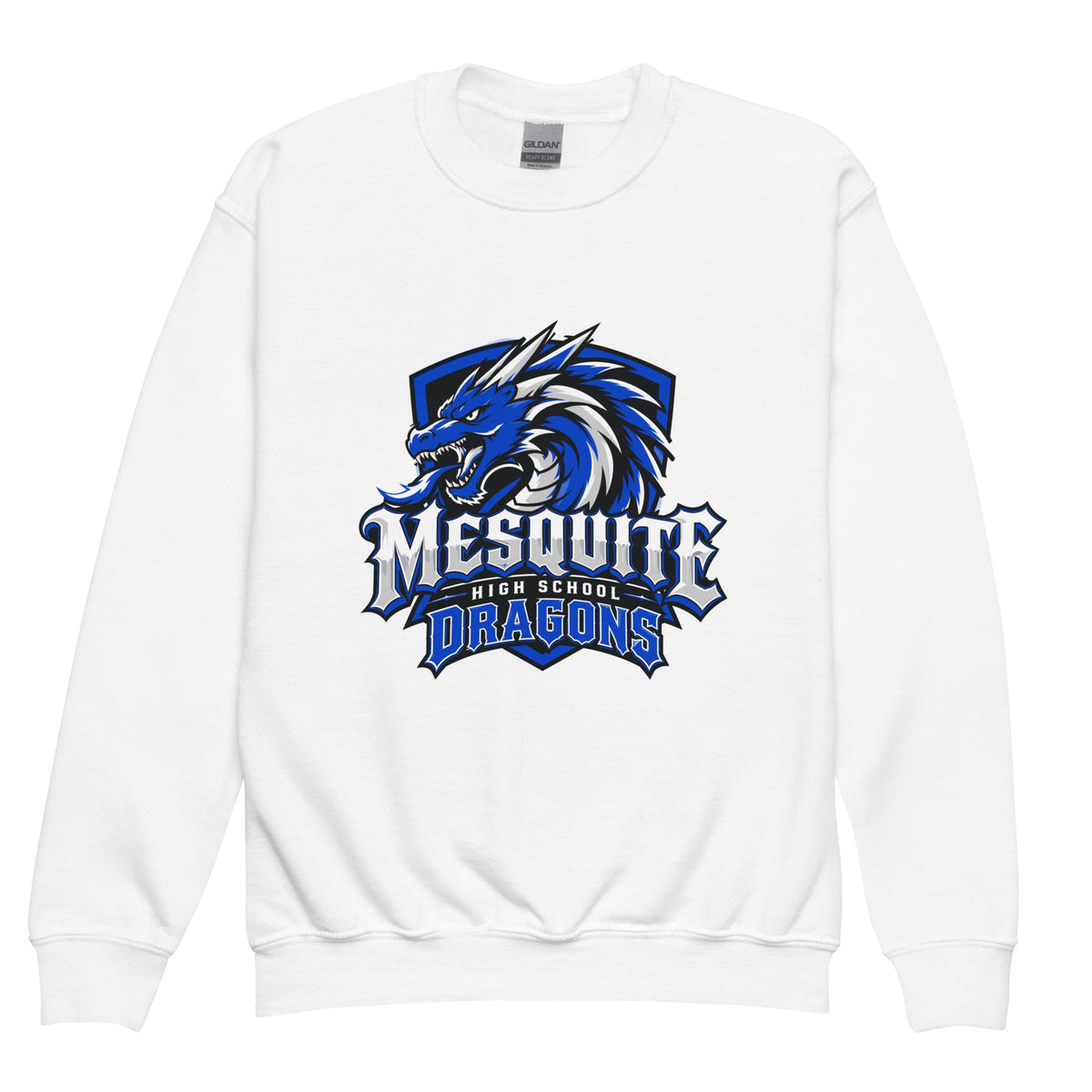 Classic | Youth Sweatshirt | Mesquite High School | Emblem Logo