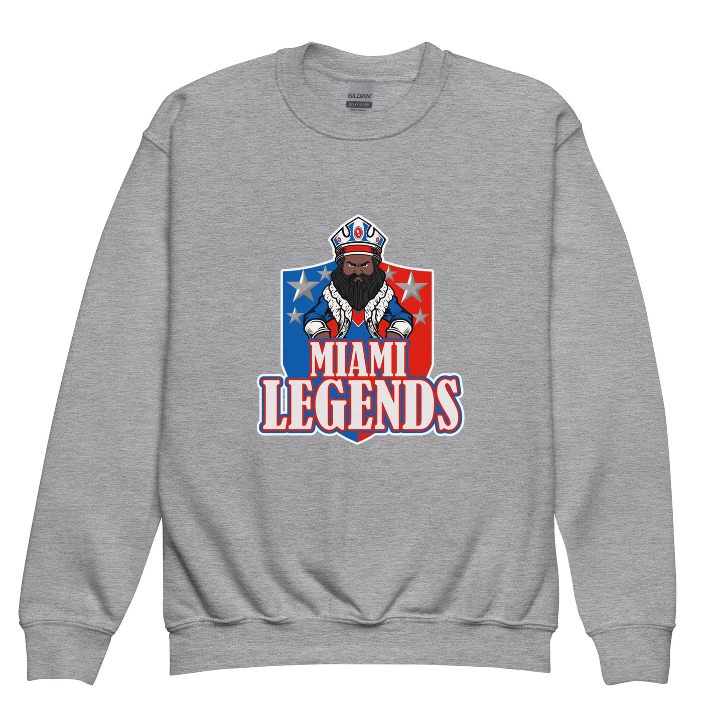 Classic | Youth Sweatshirt | Miami Legends Football | King Shield Logo