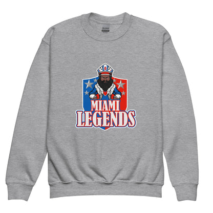 Classic | Youth Sweatshirt | Miami Legends Football | King Shield Logo