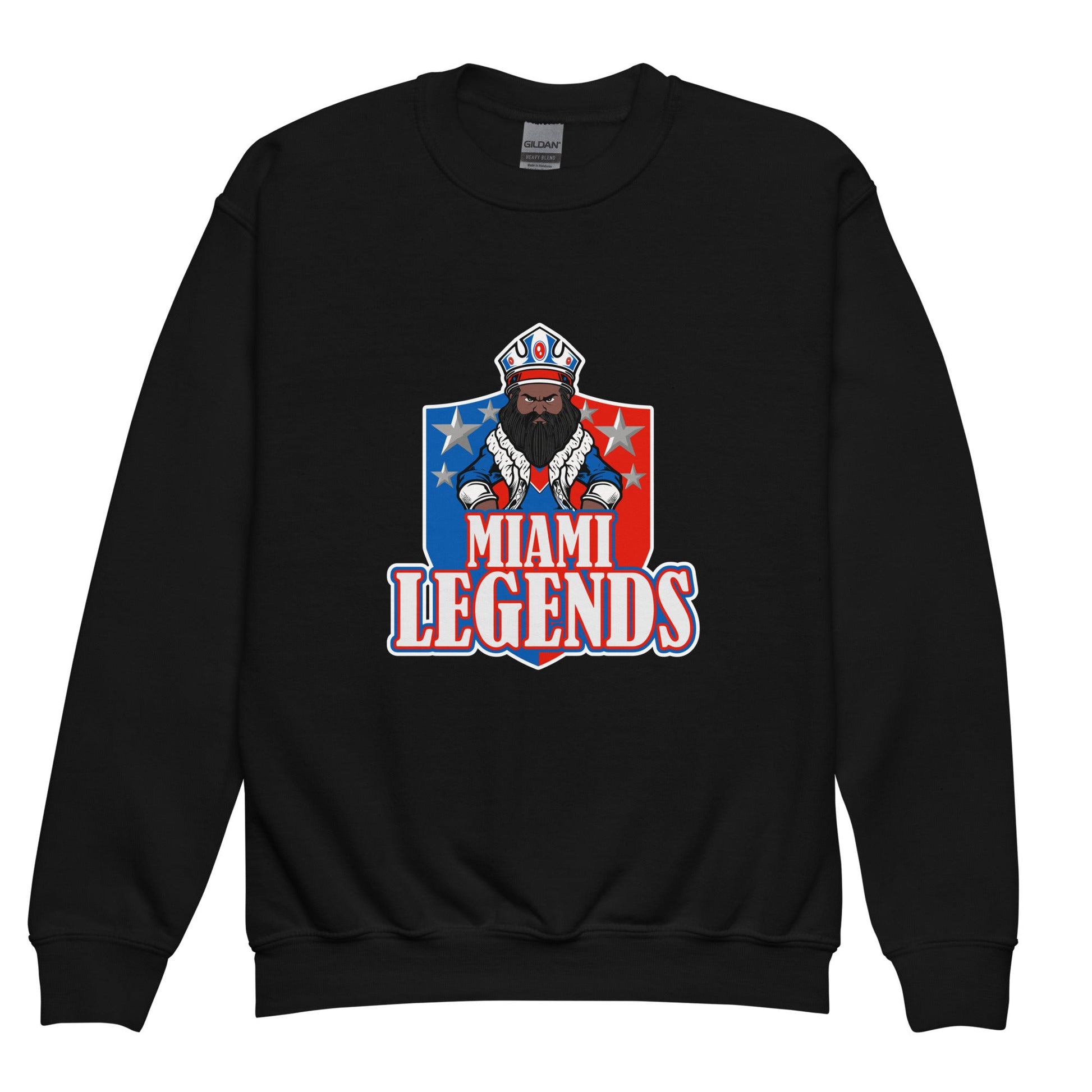 Classic | Youth Sweatshirt | Miami Legends Football | King Shield Logo