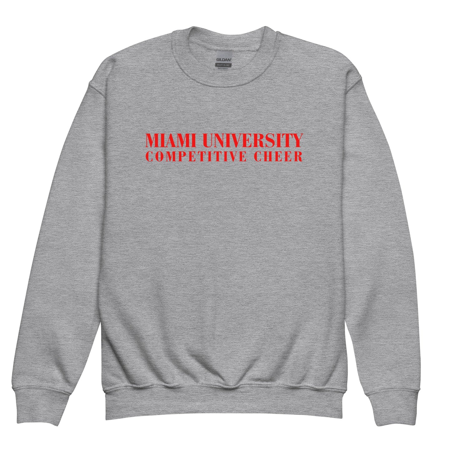 Classic | Youth Sweatshirt | Miami University Competitive Cheer Team