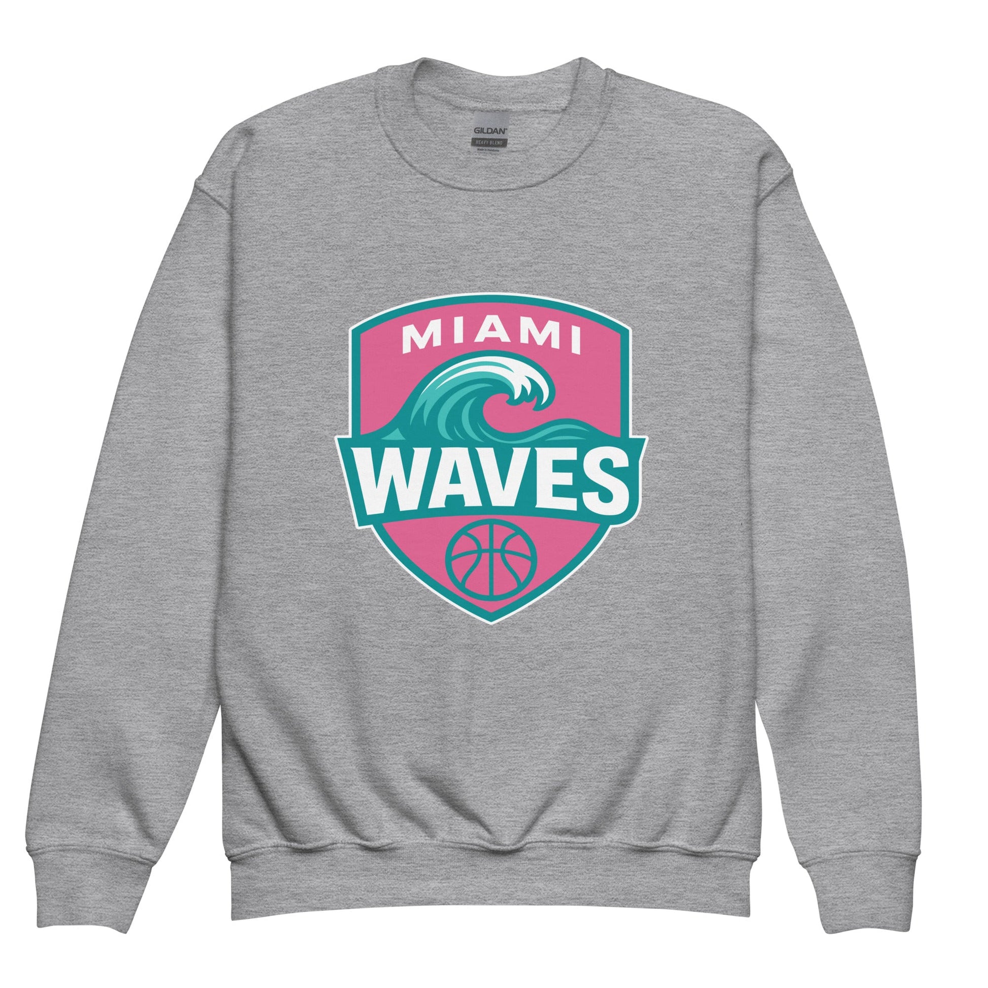 Classic | Youth Sweatshirt | Miami Waves | Shield Logo