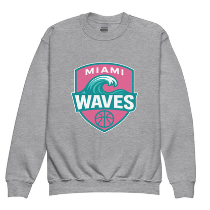 Classic | Youth Sweatshirt | Miami Waves | Shield Logo