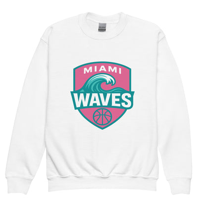 Classic | Youth Sweatshirt | Miami Waves | Shield Logo