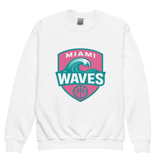 Classic | Youth Sweatshirt | Miami Waves | Shield Logo