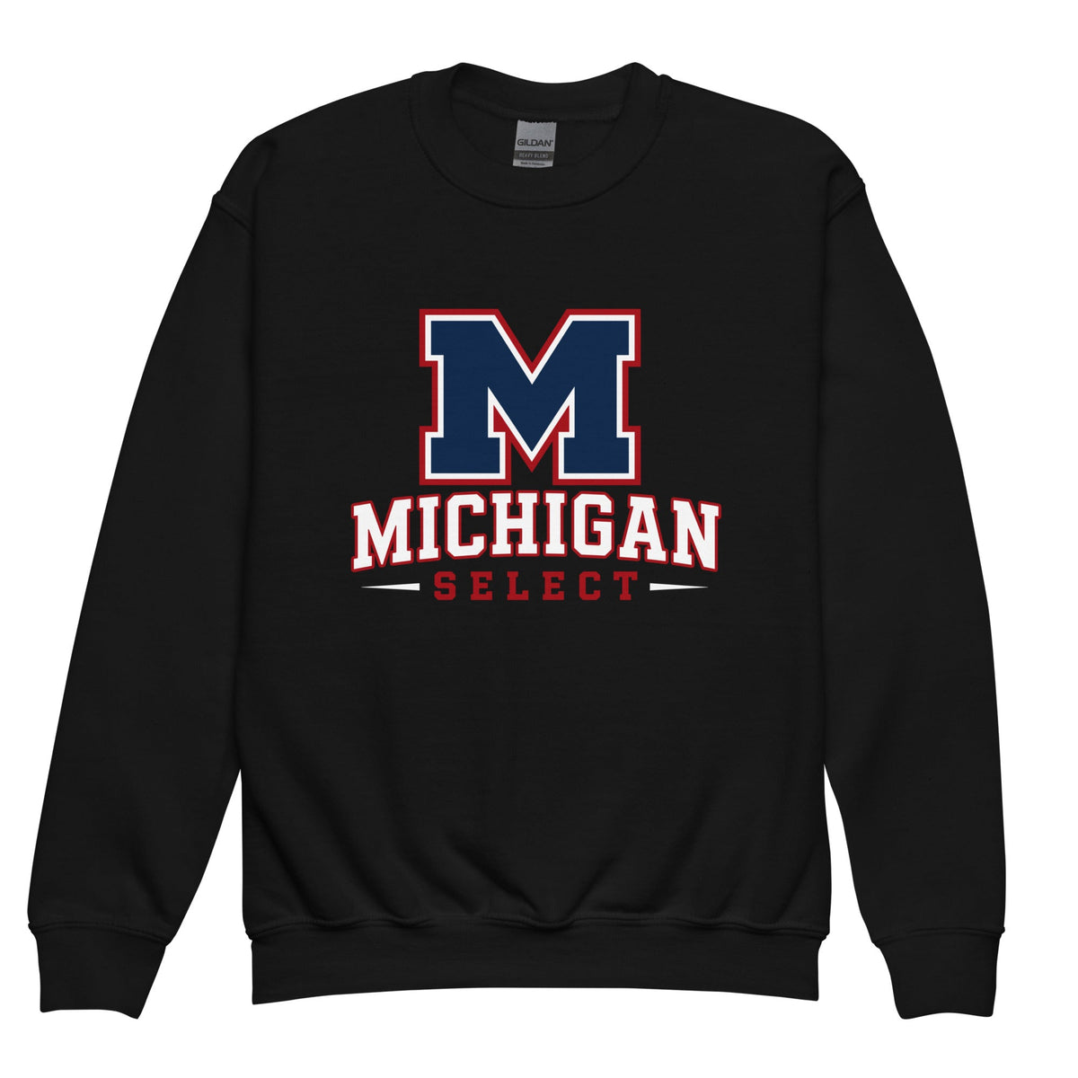 Classic | Youth Sweatshirt | Michigan Select Baseball | Emblem Logo