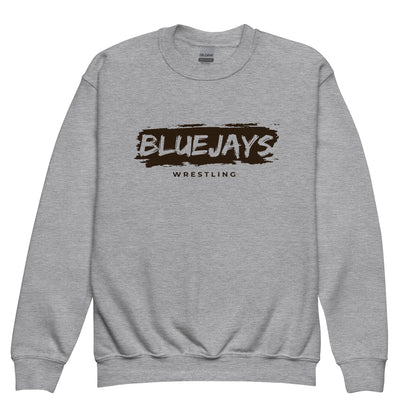 Classic | Youth Sweatshirt | Middlesex Bluejays Wrestling | Script Logo